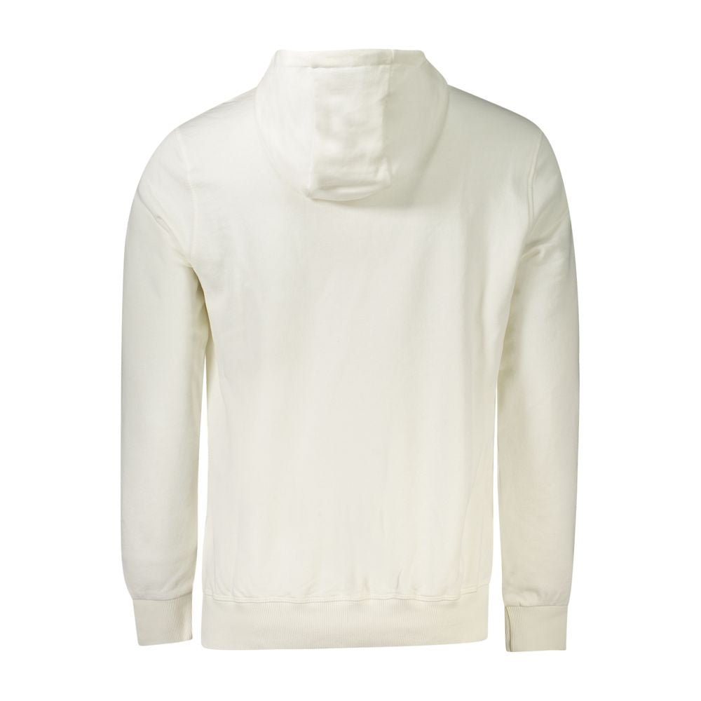 North Sails White Cotton Men's Hooded Sweatshirt