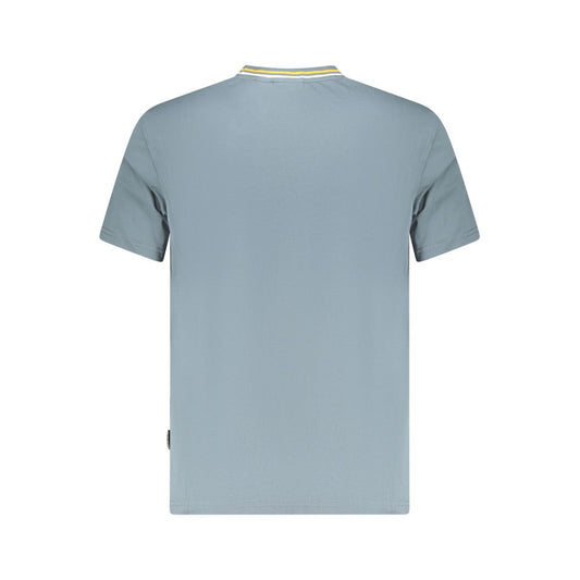 Napapijri Grigio Organic Cotton Men's T-Shirt