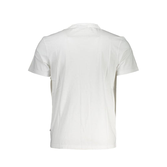 Napapijri Bianco Cotton Men T-Shirt