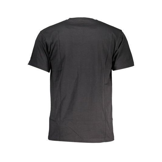 Vans Nero Cotton Men T-Shirt
