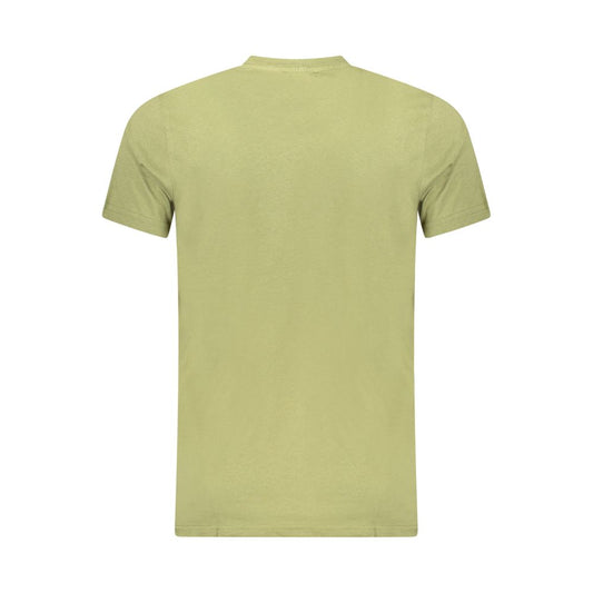 Cavalli Class Verde Cotton Mens T-Shirt
