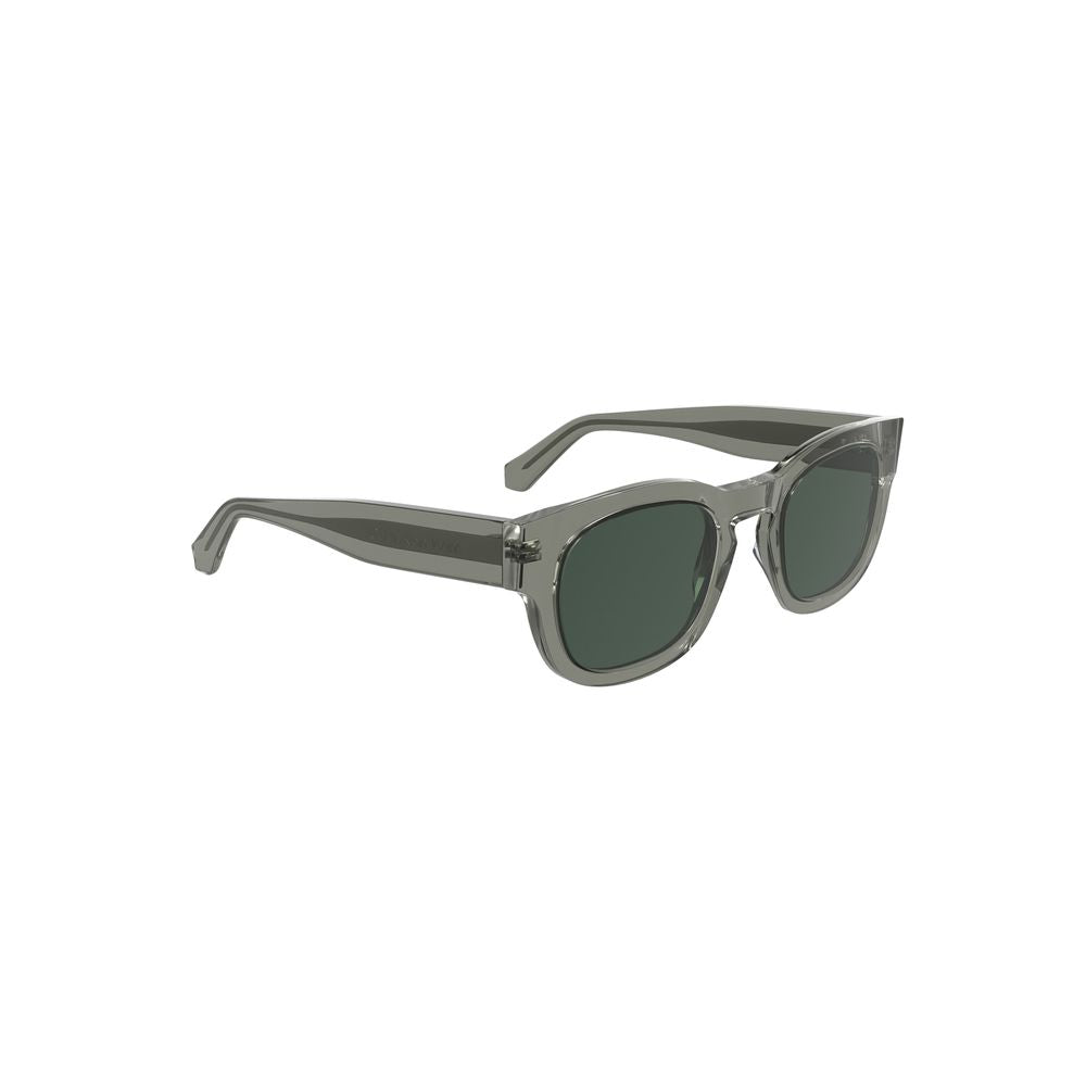 Calvin Klein Grigio Acetate Women Sunglasses