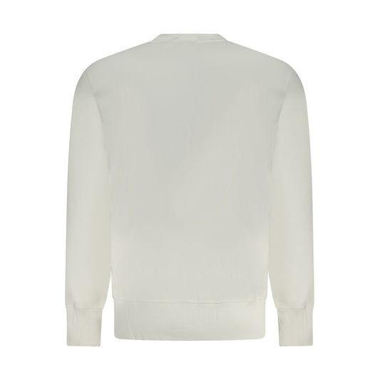 Calvin Klein White Cotton Men Sweater