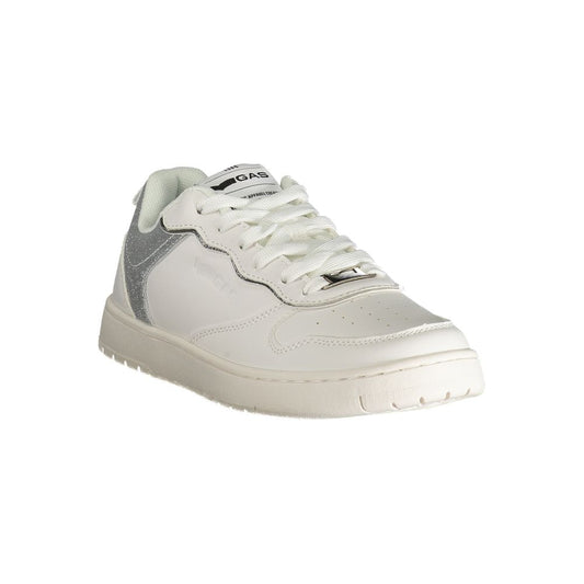 Gas Bianco Poliuretano Women Sneaker