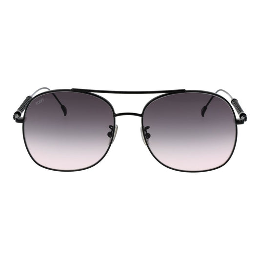 Tod's Black Metal Sunglasses