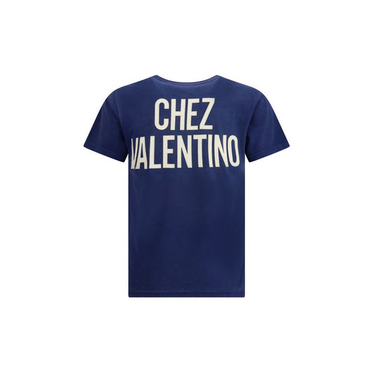 Valentino Blue Cotton Sportswear