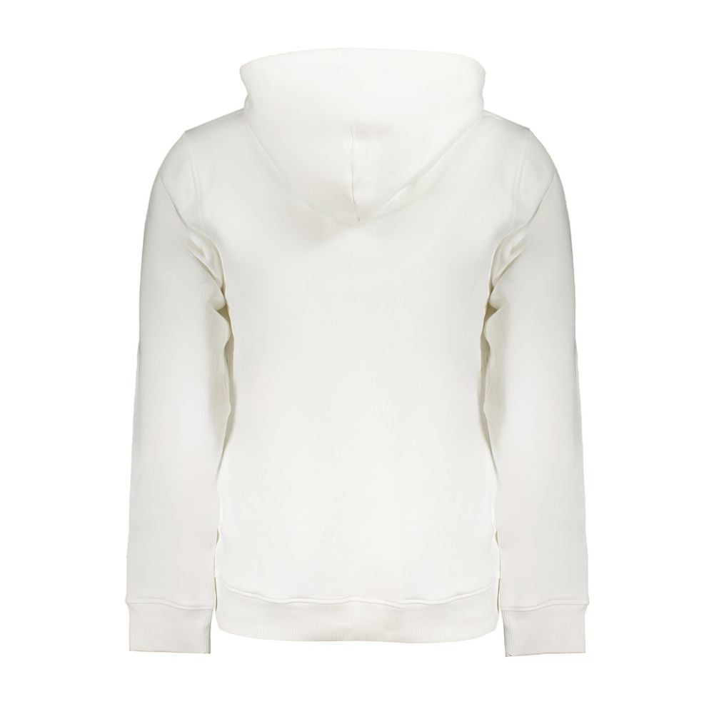Tommy Hilfiger Bianco Cotton Men's Sweatshirt with Hood