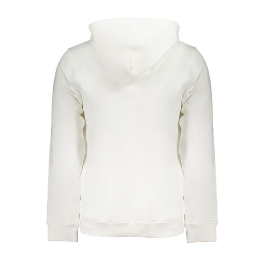 Tommy Hilfiger Bianco Cotton Men's Sweatshirt with Hood