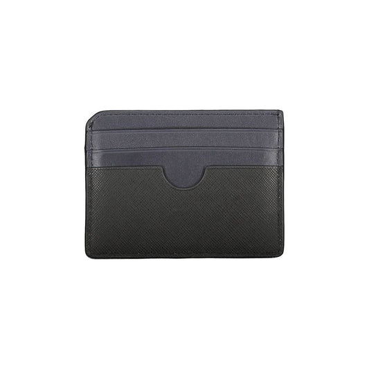 Tommy Hilfiger Black Leather Men Wallet