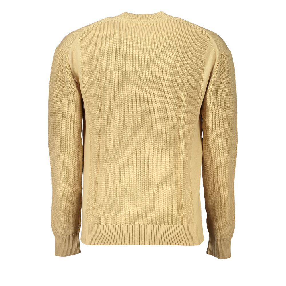 Calvin Klein Beige Cotton Men's Sweater