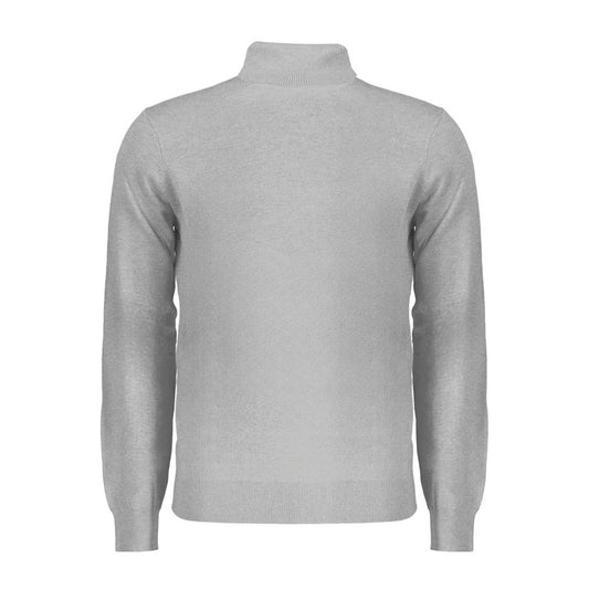 Norway 1963 Grigio Poliammide Men's Turtleneck Sweater