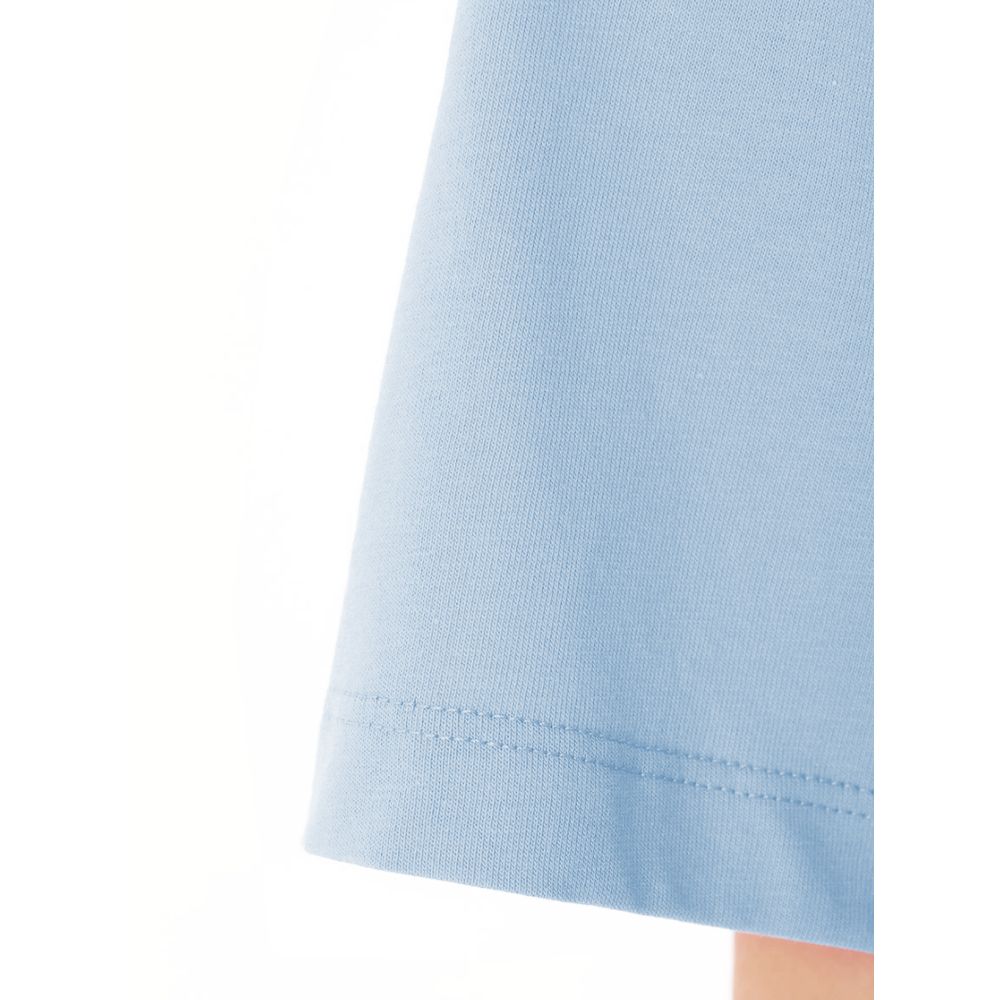Comme Des Fuckdown Blue Cotton Tops & T-Shirt