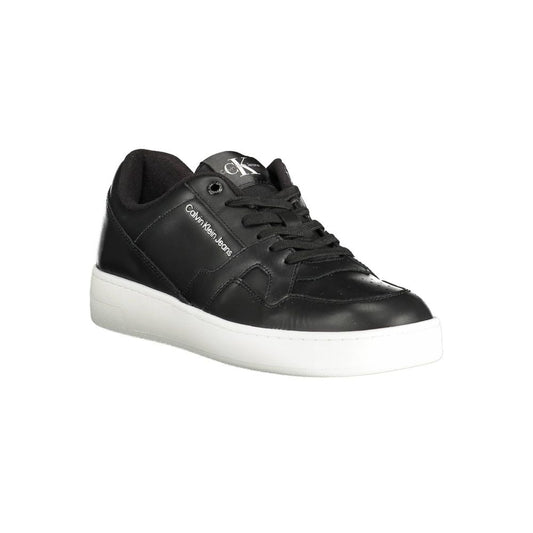 Calvin Klein Black Polyester Mens Sneaker