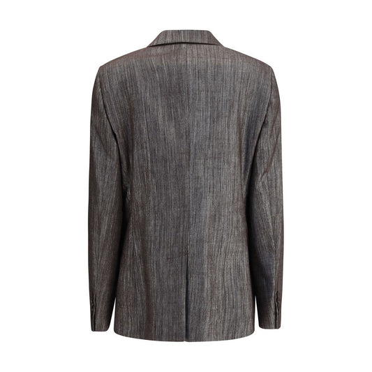 Brunello Cucinelli Bicolor Polyester Blazer