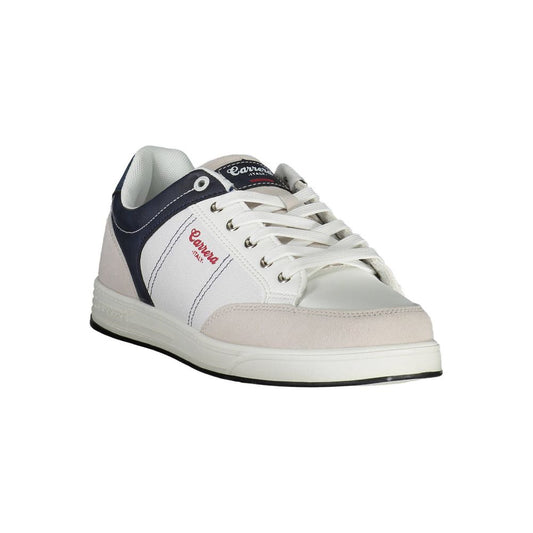 Carrera White Polyurethane Men Sneaker