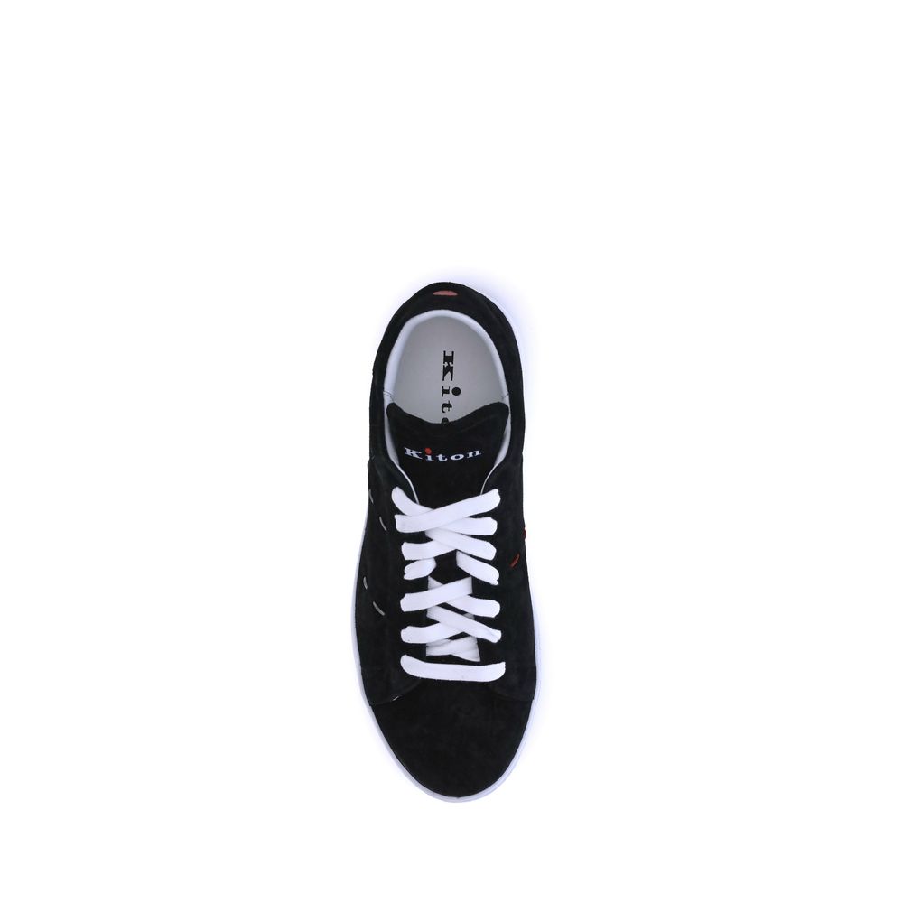 Kiton Leather Sneakers