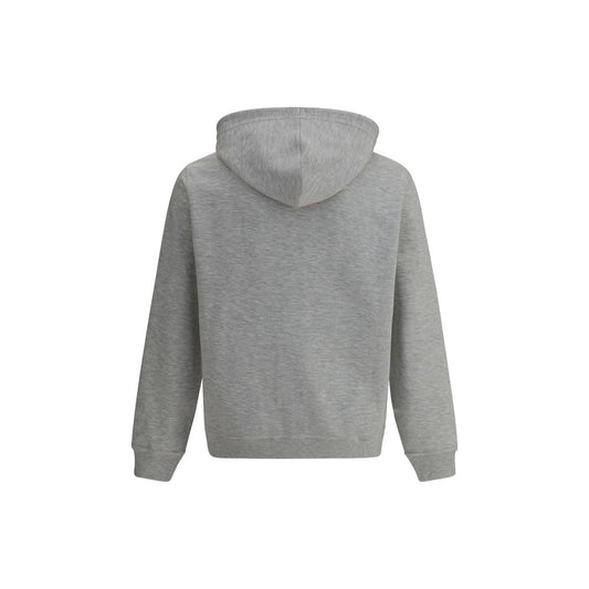 Brunello Cucinelli Gray Cotton Hoodie