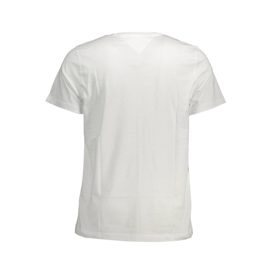 Tommy Hilfiger White Cotton Men's T-Shirt