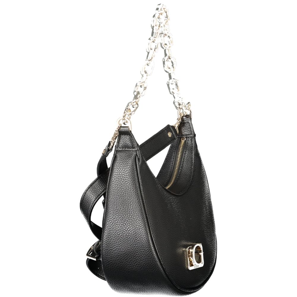 Guess Jeans Black Polyurethane Women's Handbag
