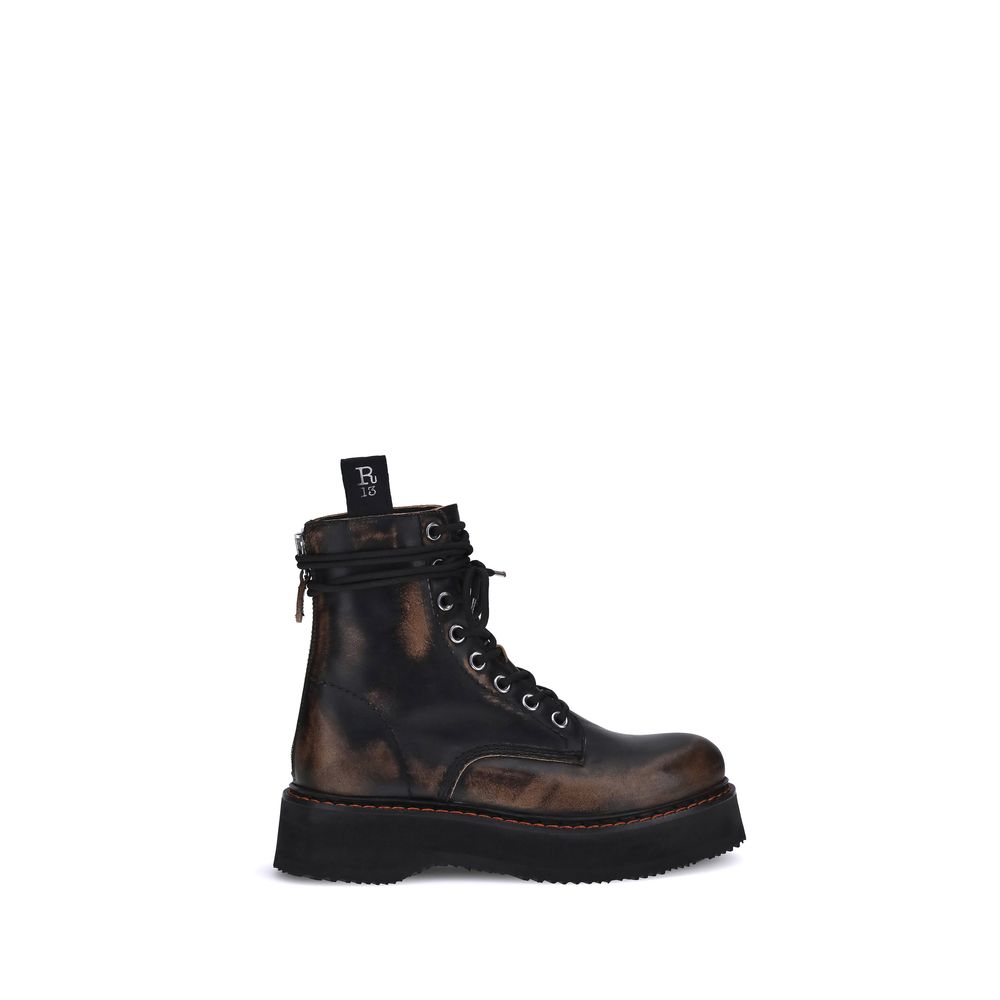 R13 Lace-up Ankle Boots