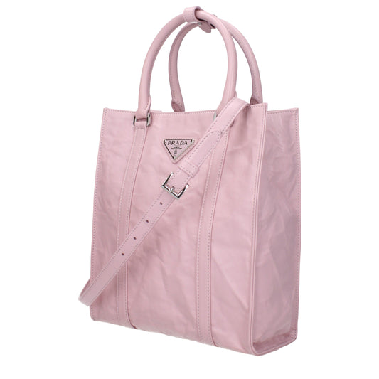 Prada Pink Leather Handbag