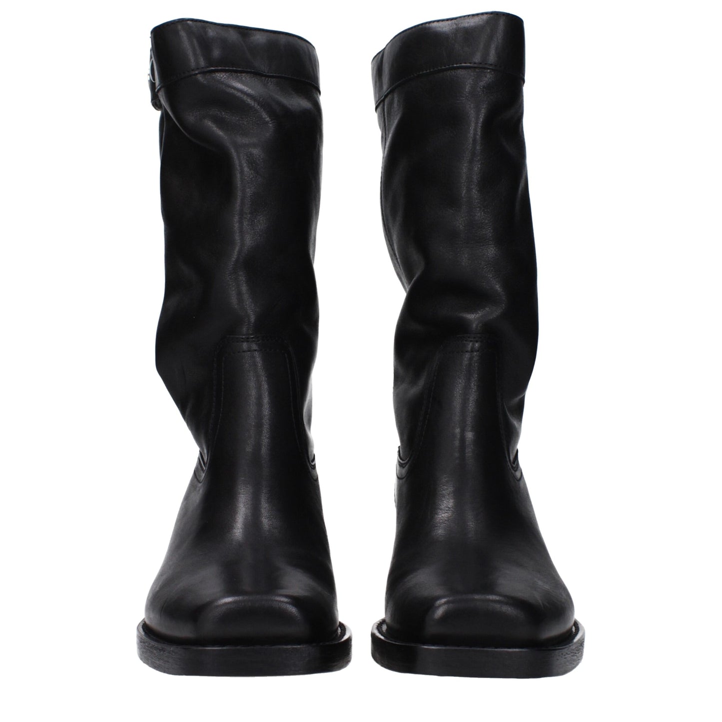Isabel Marant Black Leather Ankle Boots