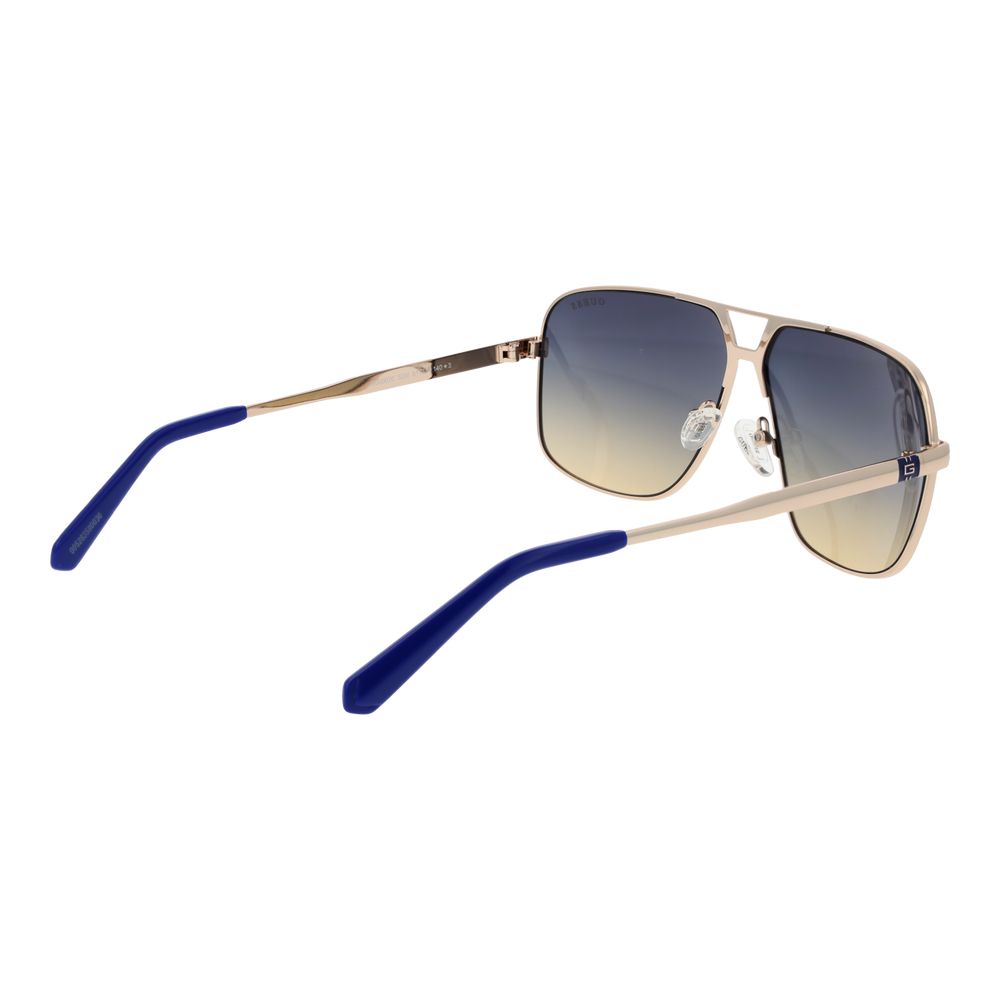 Guess Silver Metal Sunglasses