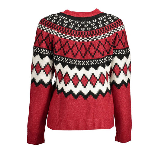 Desigual Rosso Polyester Women Sweater