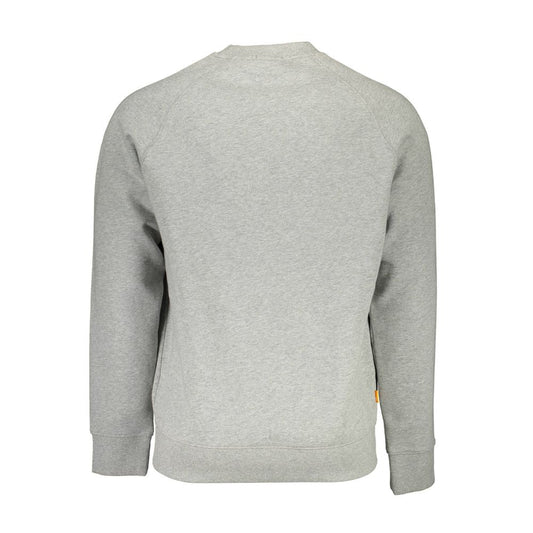 Timberland Grey Cotton Men Sweatshirt