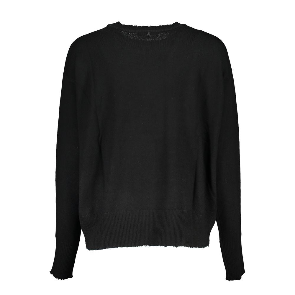 Patrizia Pepe Black Tessuto Women Sweater