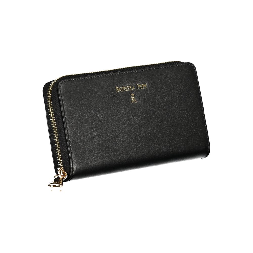 Patrizia Pepe Black Leather Women Wallet