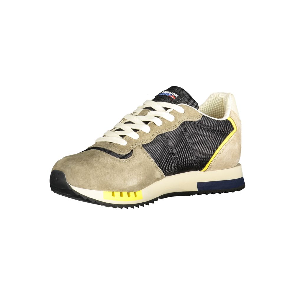 Blauer Verde Poliuretano Men Sneaker