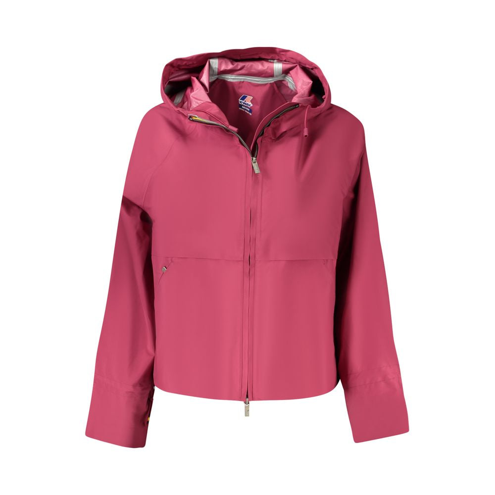 K-WAY Purple Polyester Jackets & Coat