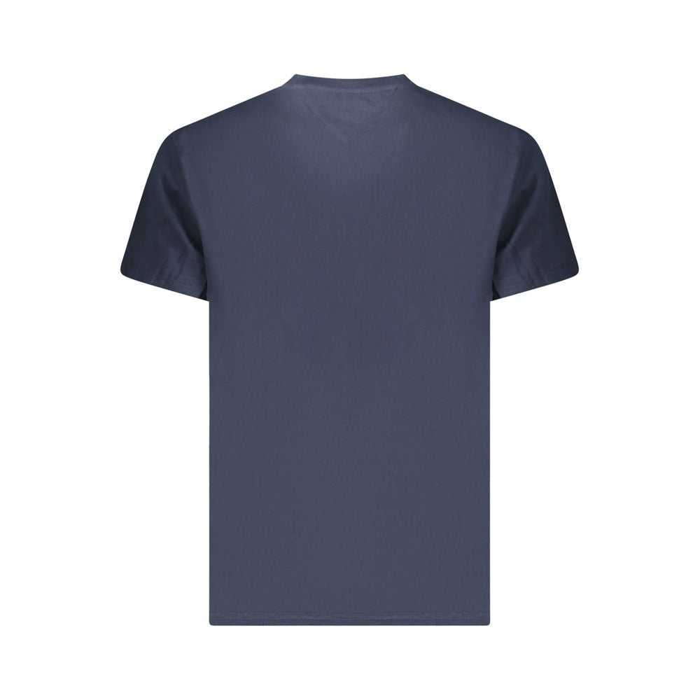 Tommy Hilfiger Blue Cotton Men's T-Shirt