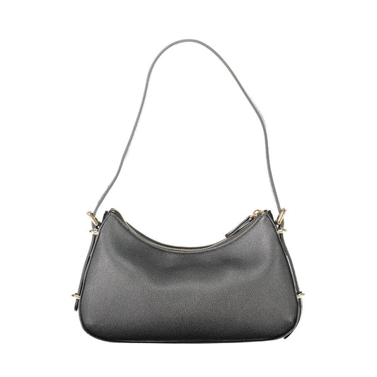 Twinset Black Polyurethane Women Shoulder Bag