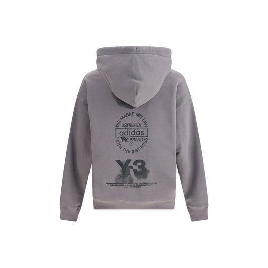 Y-3 Gray Cotton Sweatshirt