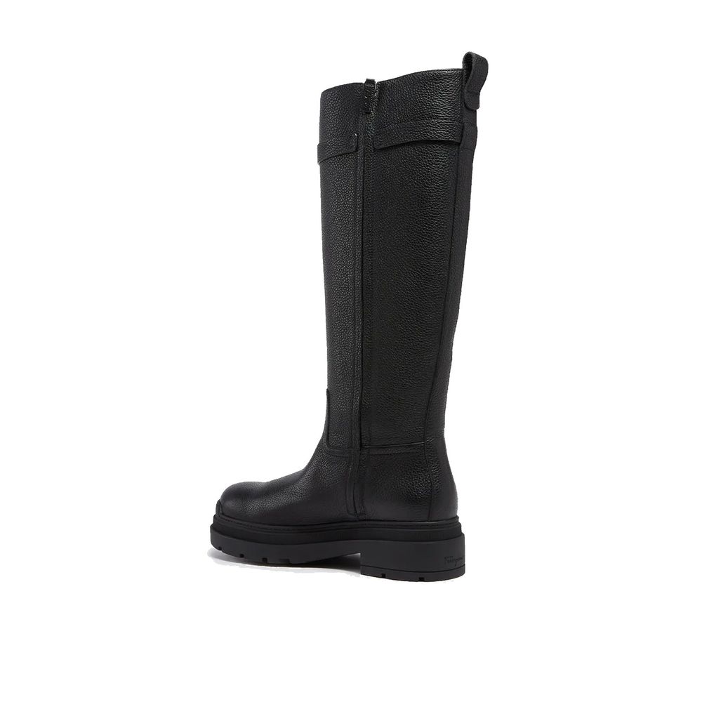 Salvatore Ferragamo Leather Boots