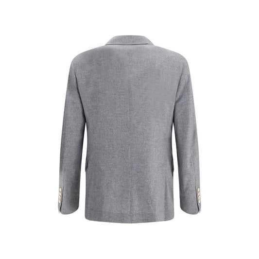 Brunello Cucinelli Gray Cashmere Clothing