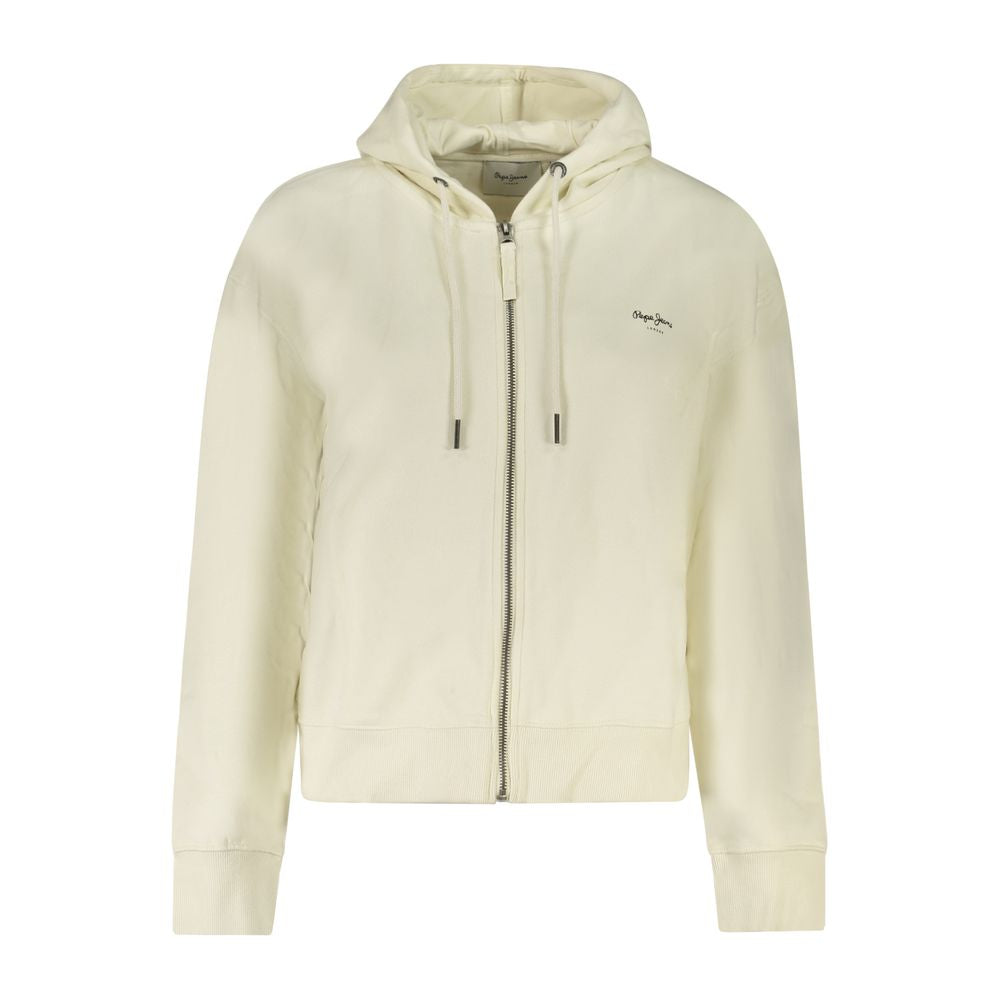 Pepe Jeans White Cotton Women Sweater
