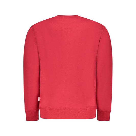 Pepe Jeans Rosso Cotton Men Sweatshirt