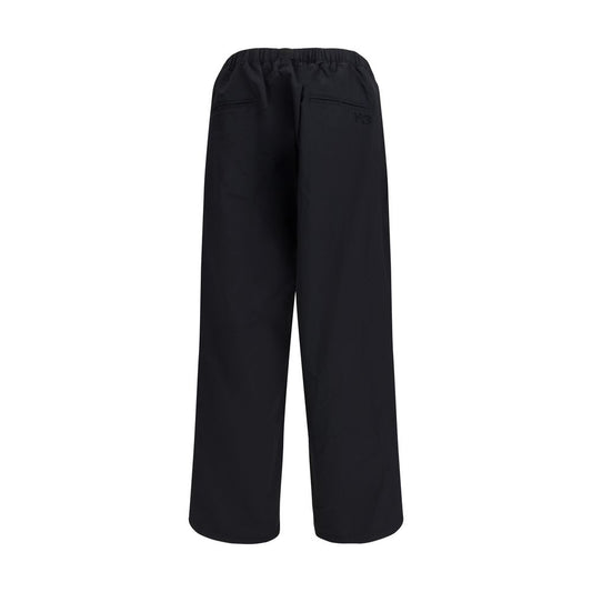 Y-3 Black Nylon Casual Pants