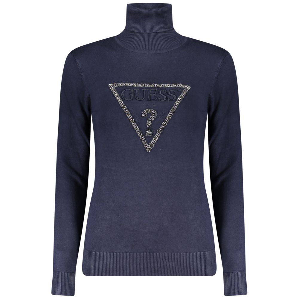 Guess Jeans Blue Viscose Women Sweater