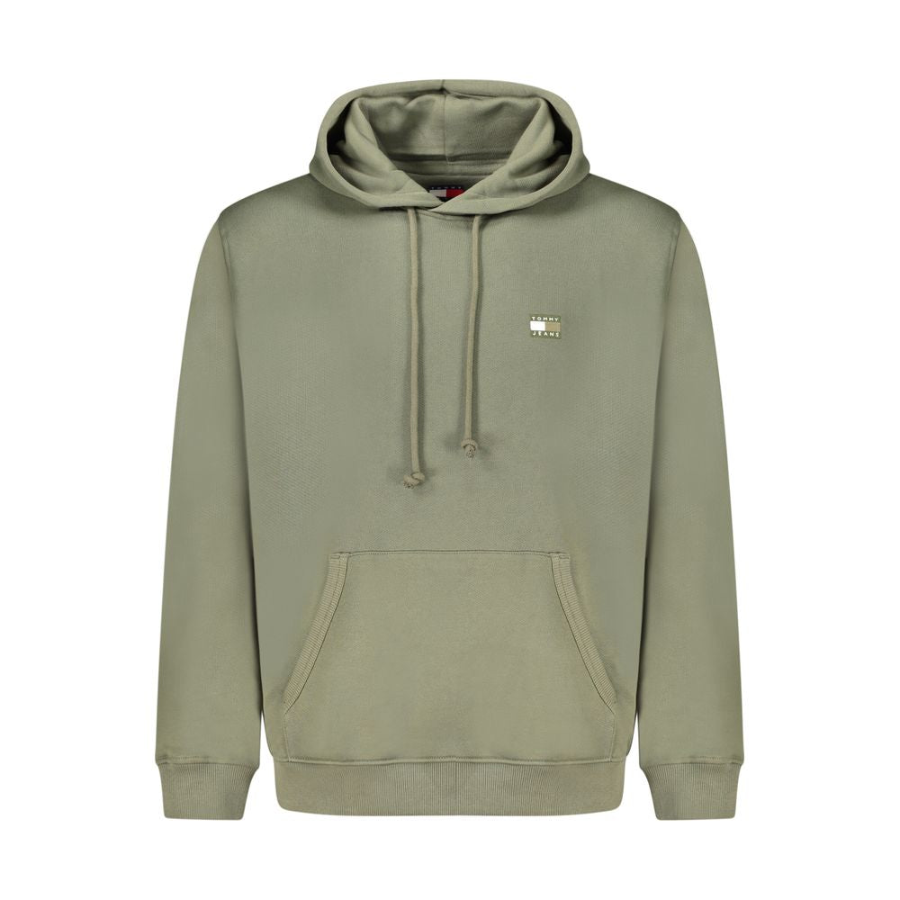 Tommy Hilfiger Green Cotton Men Sweater