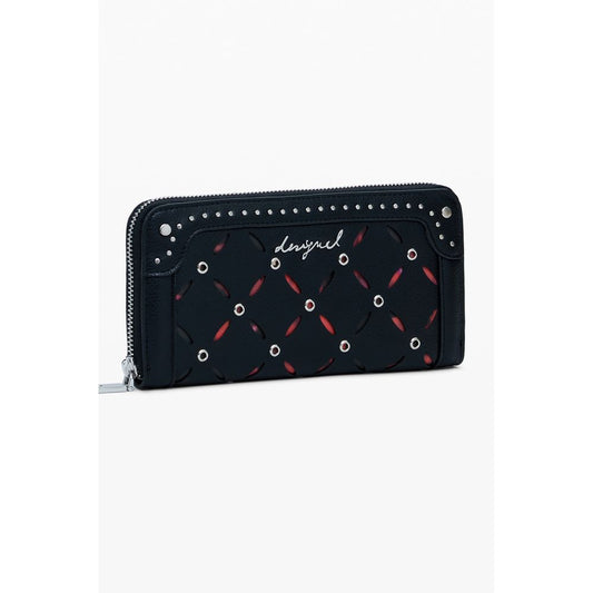 Desigual Nero Polyurethane Women Wallet