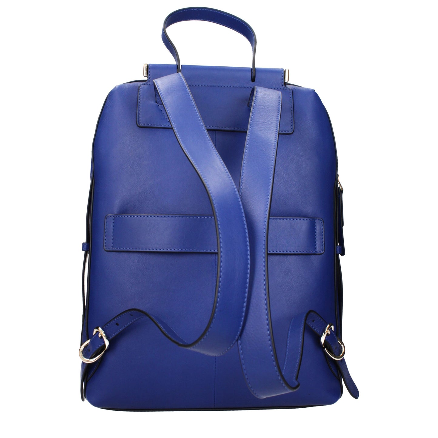 Piquadro Blue Leather Backpack