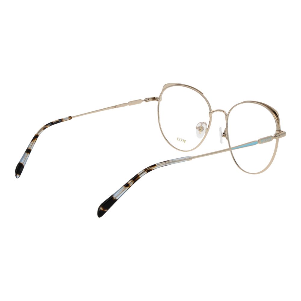 Emilio Pucci Gold Metal Glasses (Frames)