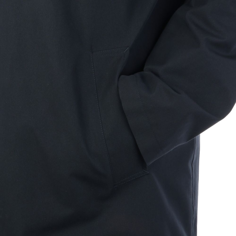 Aquascutum Blue Cotton Men's Trench Coat