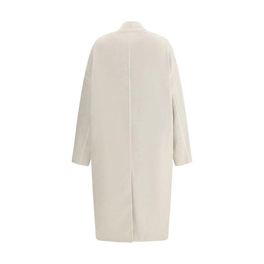 Rick Owens Beige Camel Hair Coat