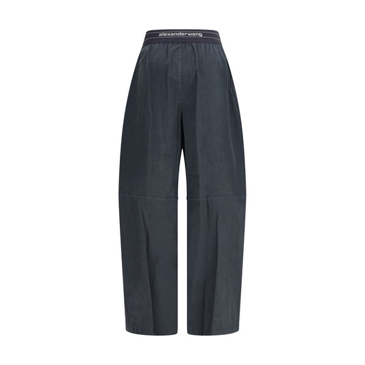 Alexander Wang Black Cotton Casual Pants