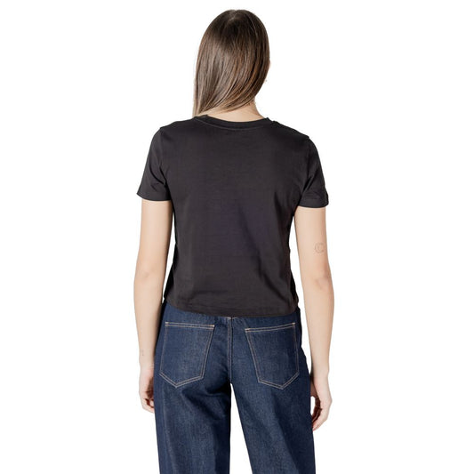 Calvin Klein Jeans Black Recycled Cotton Sportswear
